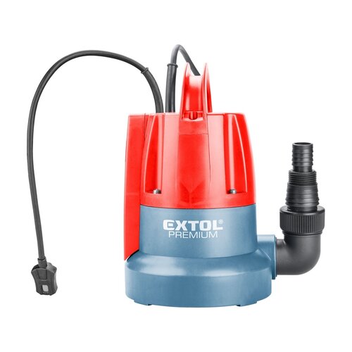 EXTOL - PREMIUM Ponorné čerpadlo pre čerpanie do sucha, 400 W