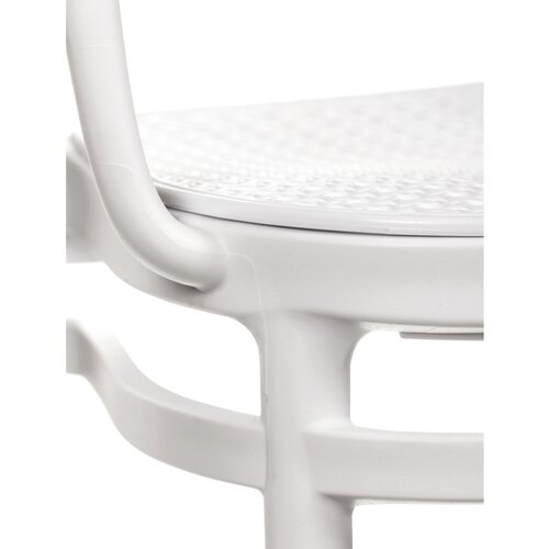 Scaun de masă CT-746 WT, alb