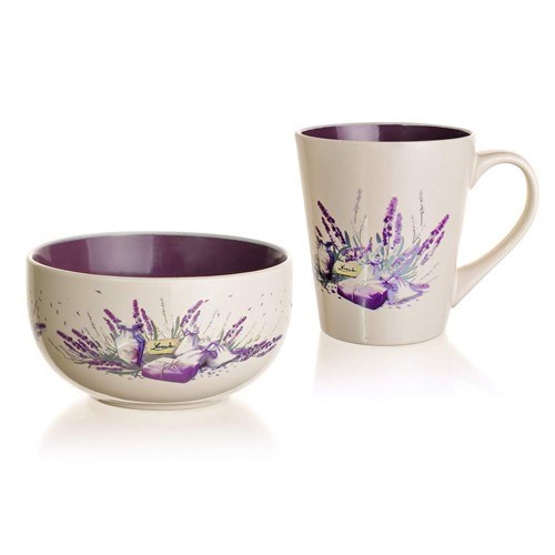 Banquet 2-delni zajtrkov set Lavender