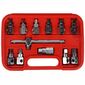 Sixtol MECHANIC OIL DRAIN SET 12, šesťhran +štvorhran, 12 ks