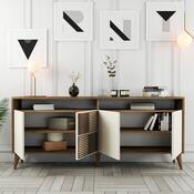 Skříňka Milan 2 Walnut and Cream