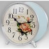 Stolné hodiny Romantic rose, pr. 21 cm