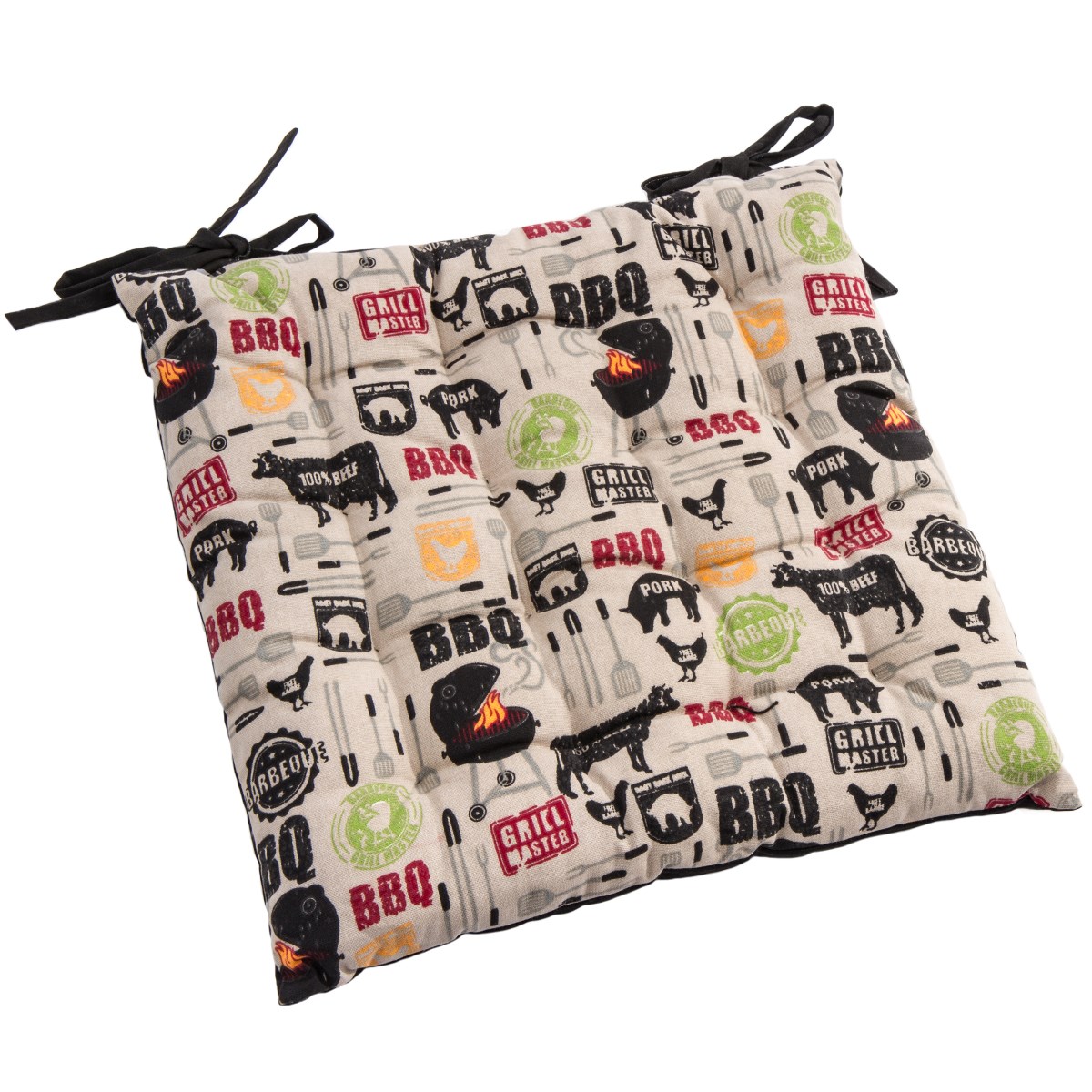 Trade Concept Sedák BBQ prešívaný, 40 x 40 cm