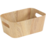 Set de 2 coșuri de depozitare Kitchisimo 26 × 18 × 11 cm, natur