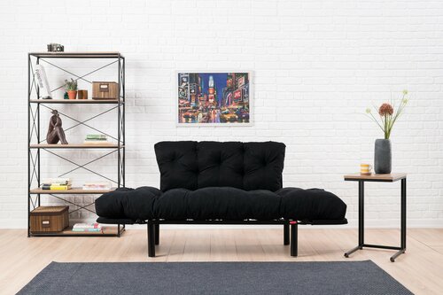 Klappsofa Nitta Black