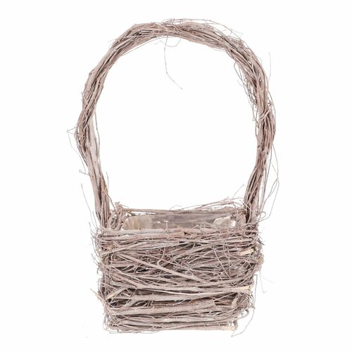 Zestaw osłonek wiklinowych na doniczki Mariott 2 szt., szary