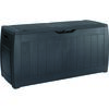 Keter Garten-Aufbewahrungsbox Hollywood  Grau, 270 L, 117 x 57 x 45 cm