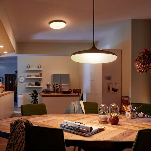 Philips Hue 40761/30/P6 závěsné svítidlo Cher 39 W, černá