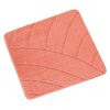 Bellatex Badematte Bany ohne Ausschnitt Bögen Lachs, 60 x 50 cm