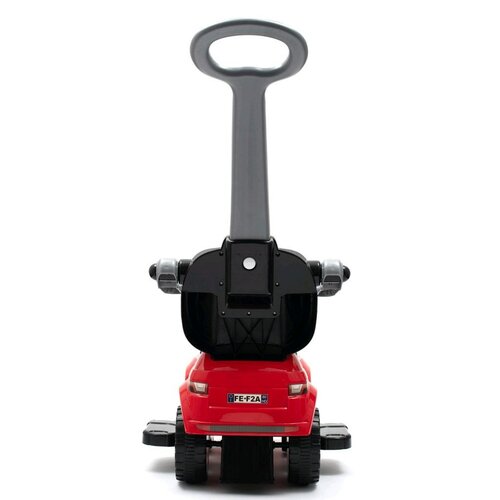 Baby Mix Odpychacz dla dzieci z prowadnicą SUV 3w1, czerwony