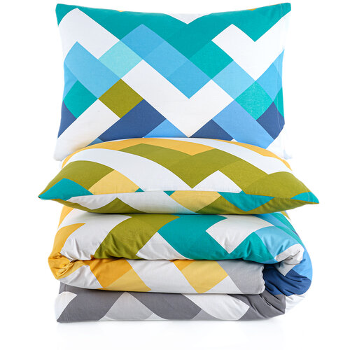 Lenjerie de pat din bumbac 4Home Chevron, 140 x200 cm, 70 x 90 cm