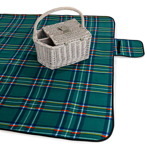 Piknik takaró, zöld, 150 x 200 cm