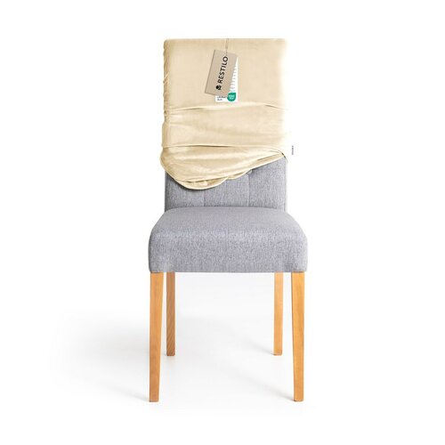 Restilo Napinac za stol Sento svetlo bež, 48 x 48x 58 + 10 cm