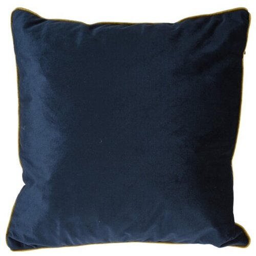 Pernă Velvet albastră, 45 x 45 cm