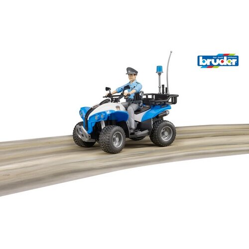 Bruder 63010 Pojazd ratowniczz Policyjny quad