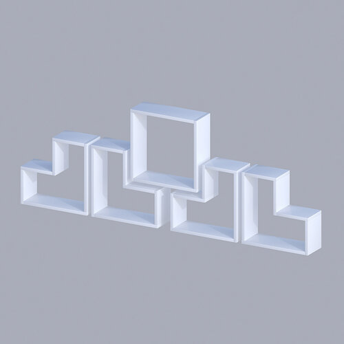 Raft Elitra White, 5 buc.