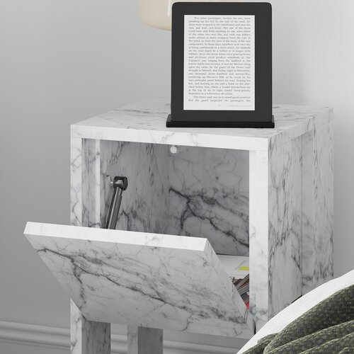 Szafka nocna Ema Carrara Marble