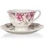Banquet Ceramiczny kubek z spodkiem Rose 220 ml