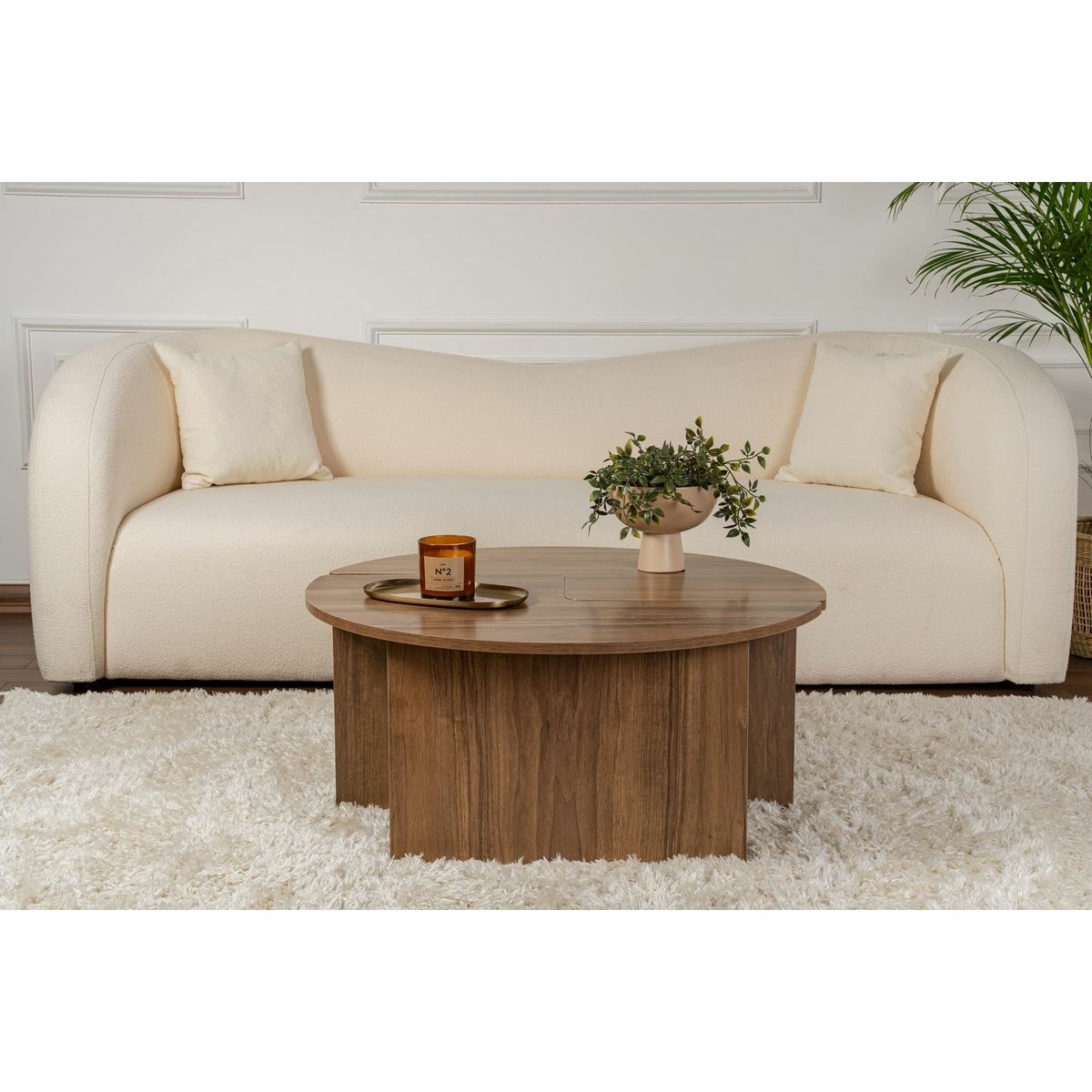 Konferenčný stolík Moira Walnut