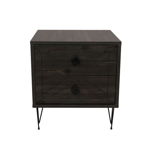 Nočný stolík Luna Dark Brown