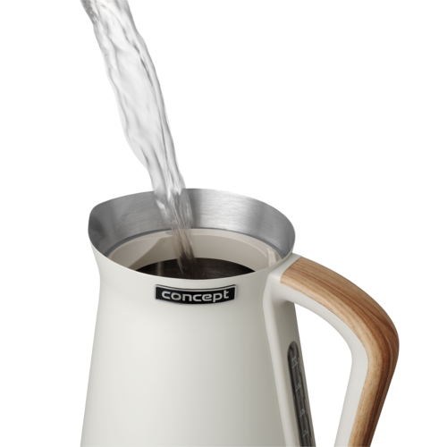 Concept RK3310 czajnik bezprzewodowy nierdzewny Nordic, 1,7 l, beżowy