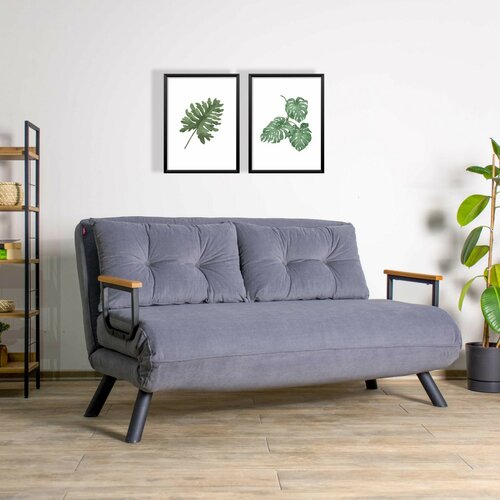 Klappsofa Sando 2 Grey