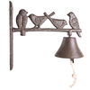 Dzwonek żeliwny Ptaszki, 23 x 20,8 x 8 cm
