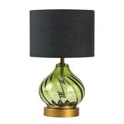 Rabalux 74033 dekoracyjna lampa stołowa Pirelo, E14, 1x maks. 25 W, butelkowa zieleń