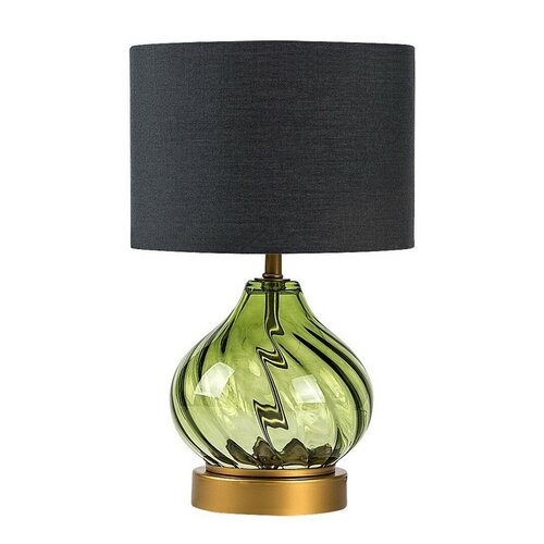 Rabalux 74033 dekoratívna stolná lampa Pirelo, E14, 1x max. 25W, fľaškovo zelená