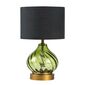 Rabalux 74033 dekoratívna stolná lampa Pirelo, E14, 1x max. 25W, fľaškovo zelená