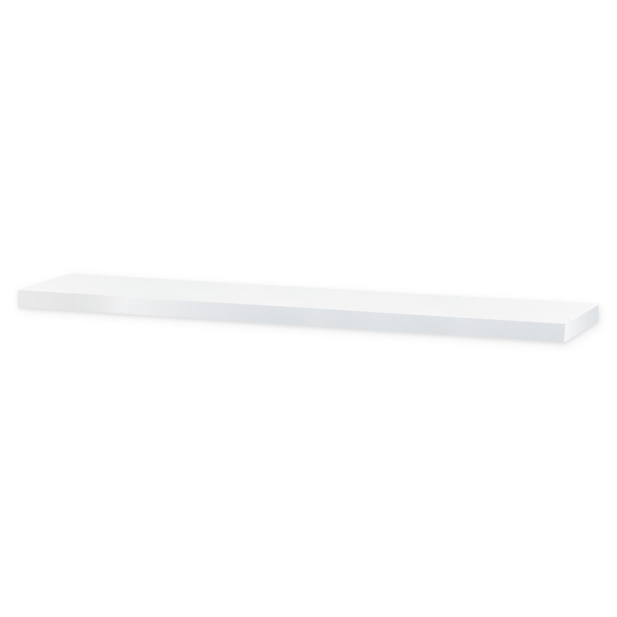 Nástěnná polička Shelfy 120 cm, bílá, 120 cm