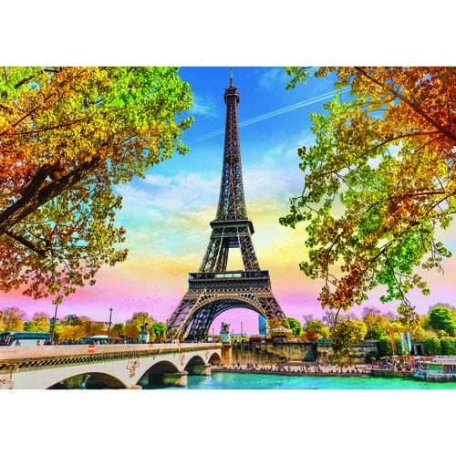 Trefl Puzzle Romantická Paříž, 500 dílků