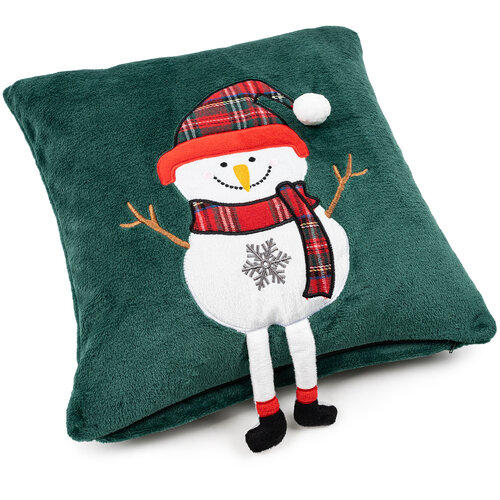 4Home Snowman karácsonyi párnahuzat, 40 x 40 cm