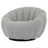 Scaun pivotant Bouclé GREY2, gri
