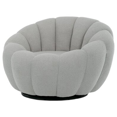 Forgószék Bouclé GREY2, szürke