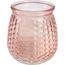 Anti-Mücken-Kerze Citronella, rosa, 160 g, 10 x 10 cm