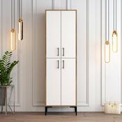 Skriňa Berlin Walnut and White