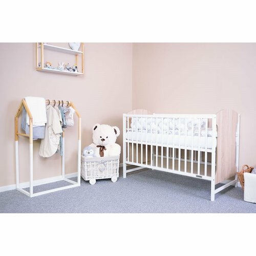 New Baby Crib Mia, stejar