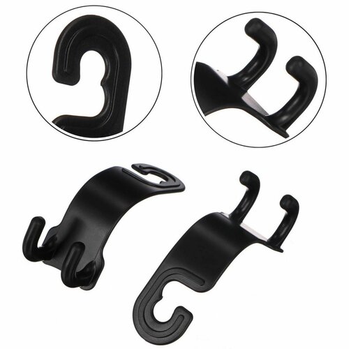 Sixtol Автомобільний гачок для підголівника CAR HOOK 1, 2 шт.