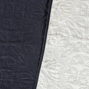 4Home Cuvertură Doubleface albastru/crem, 240 x 220 cm, 2buc 40 x 40 cm