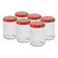 Browin 11252 komplet kozarcev s pokrovom Twist 500ml, 6 kosov