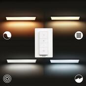 Philips Hue 32163/31/P6 stropné LED svietidlo Aurelle 120 x 30 cm, 55 W, biela