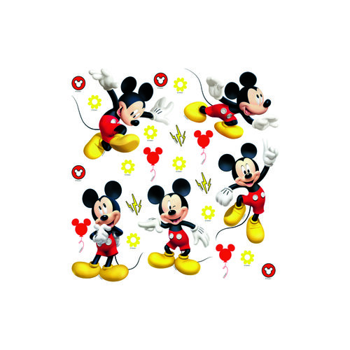 Samolepilni dekoracije Mickey Mouse, 30 x 30 cm