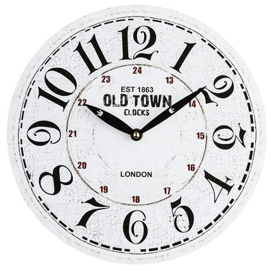 Nástenné hodiny Old Town
