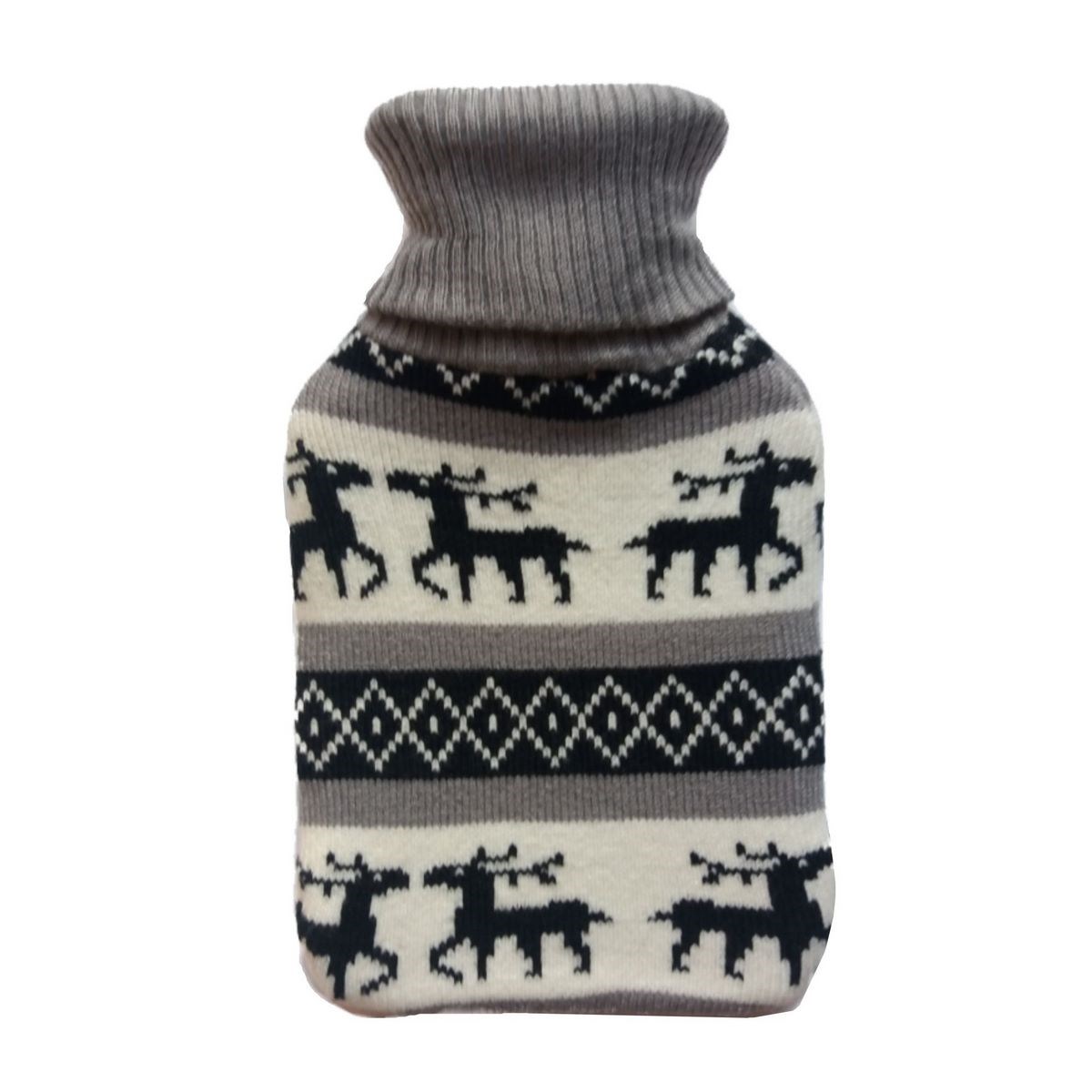 Termolahev s pleteným obalem Soby sivá, 1L