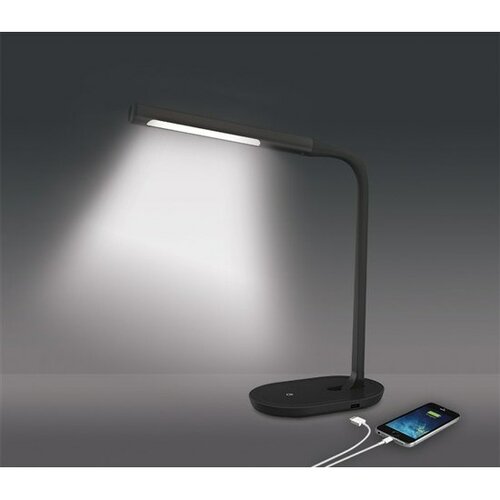 Solight WO50-B LED stolná stmievateľná lampička, čierna