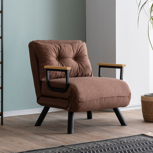Křeslo Sando Single Light Brown