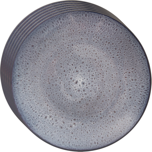Orion Set de farfurii ceramice adânci Glaze violet 27 cm, 6 buc.