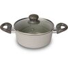 Lamart LT1266 Casserole fedővel, csíkos, átmérő 18cm