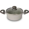 Lamart LT1266 ponev s pokrovom Stripe, premer 18cm